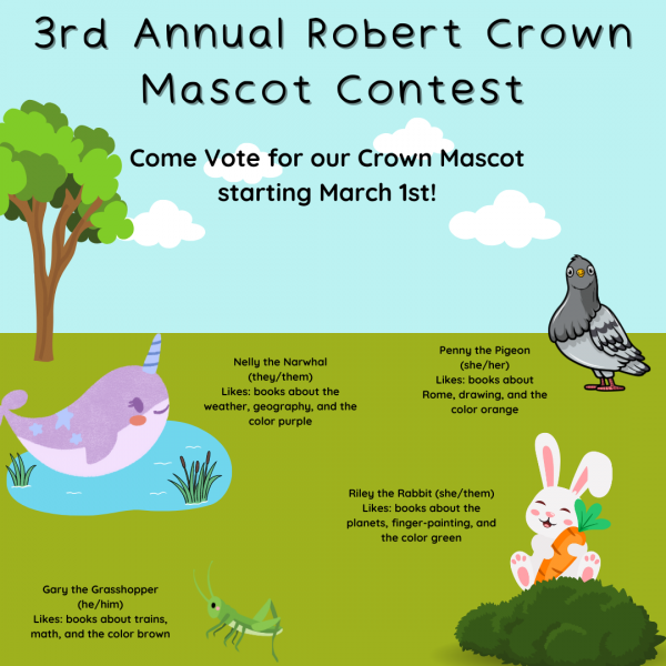 Image for event: Robert Crown Mascot Contest