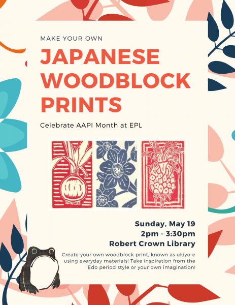 Image for event: DIY Japanese Woodblock Prints