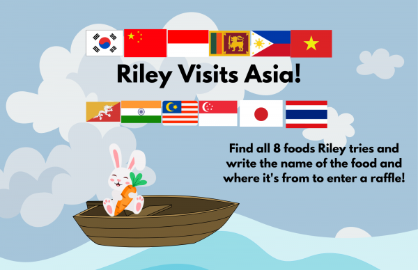 Image for event: Riley Visits Asia