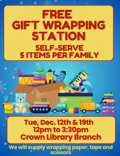 Image for event: Free Gift Wrapping Station
